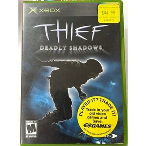 Xbox Thief Deadly Shadows Video Game Complete CIB